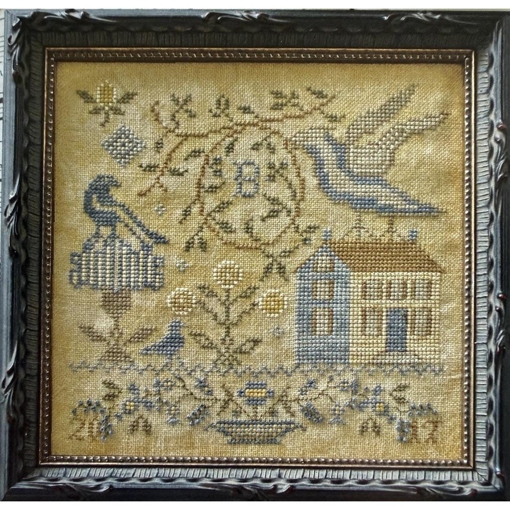 The Light Upon The Lawn Cross Stitch Pattern By Blackbird Designs